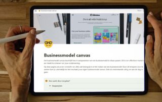 notion template voor businessmodel canvas