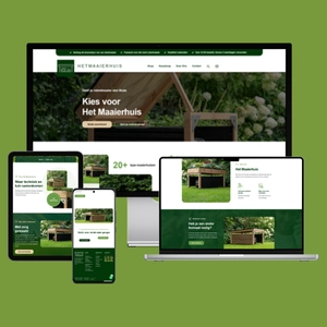 Het maaierhuis 2 Het maaierhuis webshop ontwikkeling voor robotmaaier garages