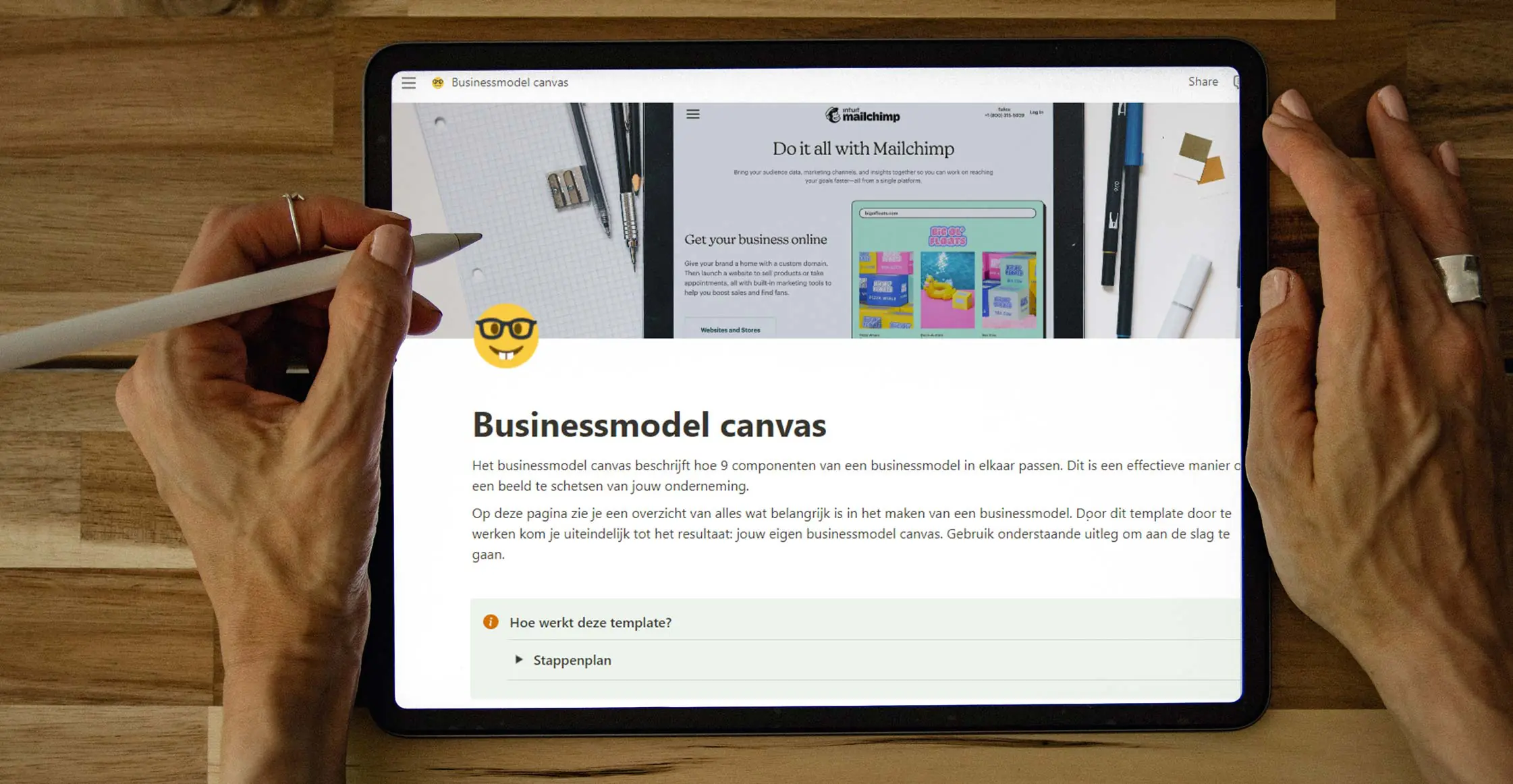 Hoe gebruik je het businessmodel canvas?